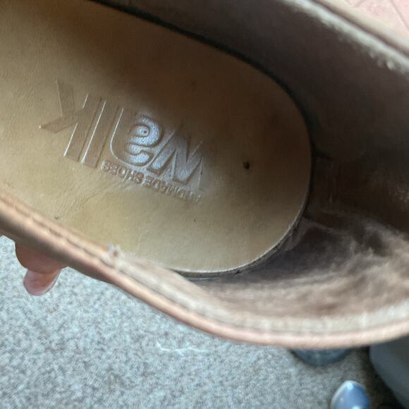 Walk Handmade Brown Leather Sandals Women’s Size 37 US 7 - Picture 7 of 10